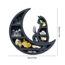 Wooden cat shelf