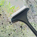 Window screen cleaning brush