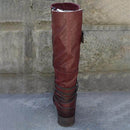 Vintage Leren Ritslaarzen