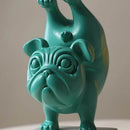 Yoga Bulldog Beeldje