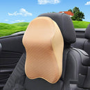 Car seat headrest neck pillow