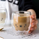 Double-layered coffee mug 