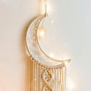 Crescent Luna Macrame Dromenvanger