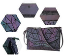 Geometrische Lichtgevende Crossbody Tas