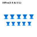 Heatless Silicone Hair Curlers (10 pcs)