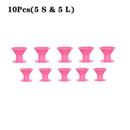 Heatless Silicone Hair Curlers (10 pcs)