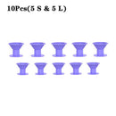 Heatless Silicone Hair Curlers (10 pcs)