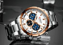 Curren Business Chronograafhorloge