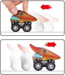Pull Back Dinosaur Mini Car (6pcs)