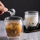 Double-layered coffee mug 