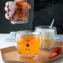 Double-layered coffee mug 