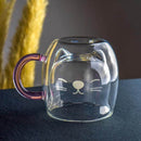 Double-layered coffee mug 