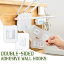 Double-sided adhesive hooks 