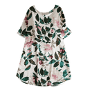 Floral Printed Short Sleeve Dress