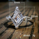 Horse Eye Solitaire Engagement Ring