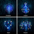 Waterdichte Zonne Garden Vuurwerk Lamp