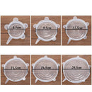Reusable Food Lids (6 or 12 pieces set) 