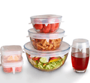 Reusable Food Lids (6 or 12 pieces set) 