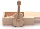Wooden Guitar USB Flash Drive