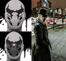 Moving Inkblot Rorschach Mask