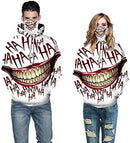 Realistische 3D Gedrukte Modieuze Hoodies