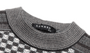 Men's Gebreide Plaid Truien