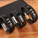 Stijlvolle Echt Lederen Armbanden Voor Mannen