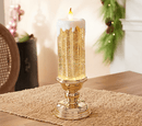 Color Changing LED Water Candle with Glitter
