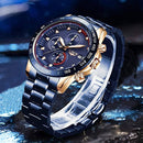 Heren Chronograaf Luxe Polshorloge