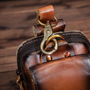 Echt Lederen Heren Waist Bag
