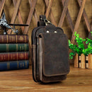 Echt Lederen Heren Waist Bag