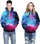 Realistische 3D Gedrukte Modieuze Hoodies
