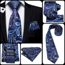 Hi-Tie | Silk Paisley Tie Set