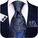 Hi-Tie | Silk Paisley Tie Set