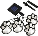 Paw Print Lampjes op zonne-energie
