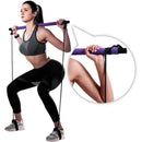 Portable Pilates Bar | One Stick Full Body Workout 