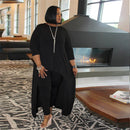 Plus Size Casual Streetwear Set