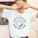 Bescherm Onze Oceaan Bescherm Onze Toekomst T-shirt