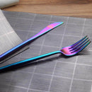 Regenboog Bestek Set (4 Stuks)