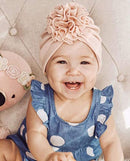 Ruche Top Baby Tulband Muts