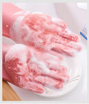 Magic Silicone Dishwashing Gloves