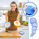 Silicone Stretch Deksels (6 stuks)