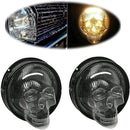 Skull Headlight Covers