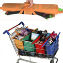 Boodschappenwagentje Trolley Tassen (Set van 4)