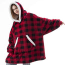 Furry Hoodie Blanket 