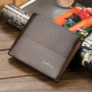 Men's PU leather wallet
